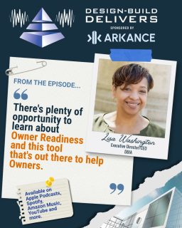 🎧 Cleveland is calling! Are you ready? 

In our latest #DesignBuildDelivers episode, we chatted with DBIA's Executive Director/CEO, Lisa Washington and Conference Planning Committee Co-Chairs Jennie Gonzalez of @NationalDesignBuildServices and Jennifer Macks of @HITT_Contracting about what attendees can expect from this year's conference.

Our program includes industry discussions about Owner-readiness, progressive design-build, leadership in the age of AI, workforce challenges, and so much more. You won't want to miss out on the fun (and learning)!

🔗 Listen to the podcast using the link in bio.

#DesignBuildRocks #DBIACon #DesignBuild #AEC #Leadership
