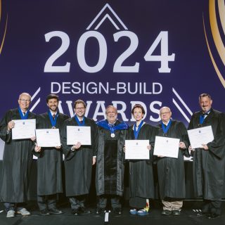 DBIA has inducted 6 new Fellows - industry leaders who have made remarkable contributions to advancing design-build best practices and elevating the entire profession. Meet the impressive 2024 DBIA College of Fellows class, Baabak Ashuri, Ph.D., FDBIA, Andrew James Carlson, AIA, FDBIA, Michael Courtney, CCM, FDBIA, Ben Dzioba, PE, PMP, FDBIA, Rebekah Gladson, FAIA, AUA, FDBIA and Daniel Rawlins, RA, FDBIA. Link in bio.