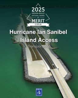 It's almost time to head to Vegas for #DBIACon, but we're not quite done counting down our Project/Team Merit Awards. Our second-to-last category is Transportation! 🚍🌉
- Hurricane Ian Sanibel Island Access: An emergency bridge reconstruction restoring the island’s only mainland connection and reopening access for residents, workers and essential services.
- Redmond Technology Station (RTS) Pedestrian Bridge: A walking bridge that provides a safe and accessible alternative to vehicle travel, encouraging walking, cycling and transit use, easing congestion and lowering carbon emissions.
- Route 7 Corridor Improvements Project: A project that addressed one of the last major choke points on one of Northern Virginia’s few east-west commuting corridors.
- Wekiva Parkway Section 8 Interchange Design-Build Project: A 25-mile beltway segment, connecting multiple interstates through a system-to-system interchange, improving traffic flow, regional connectivity and safety.
#DBIA Merit winners in all categories exemplify the best in #designbuild delivery, and they’re now eligible for special awards and best in awards. Learn more about the DBIA Project/Team Awards and make plans to join us to celebrate all the winners at the #DBIA Awards Ceremony Nov. 6 in Las Vegas.
@my_fdot
@HNTB
@Microsoft
@kiewitcorp
@virginiadot
@shirleycontractingcompany
@metric_engineering
@laneconstructioncorp