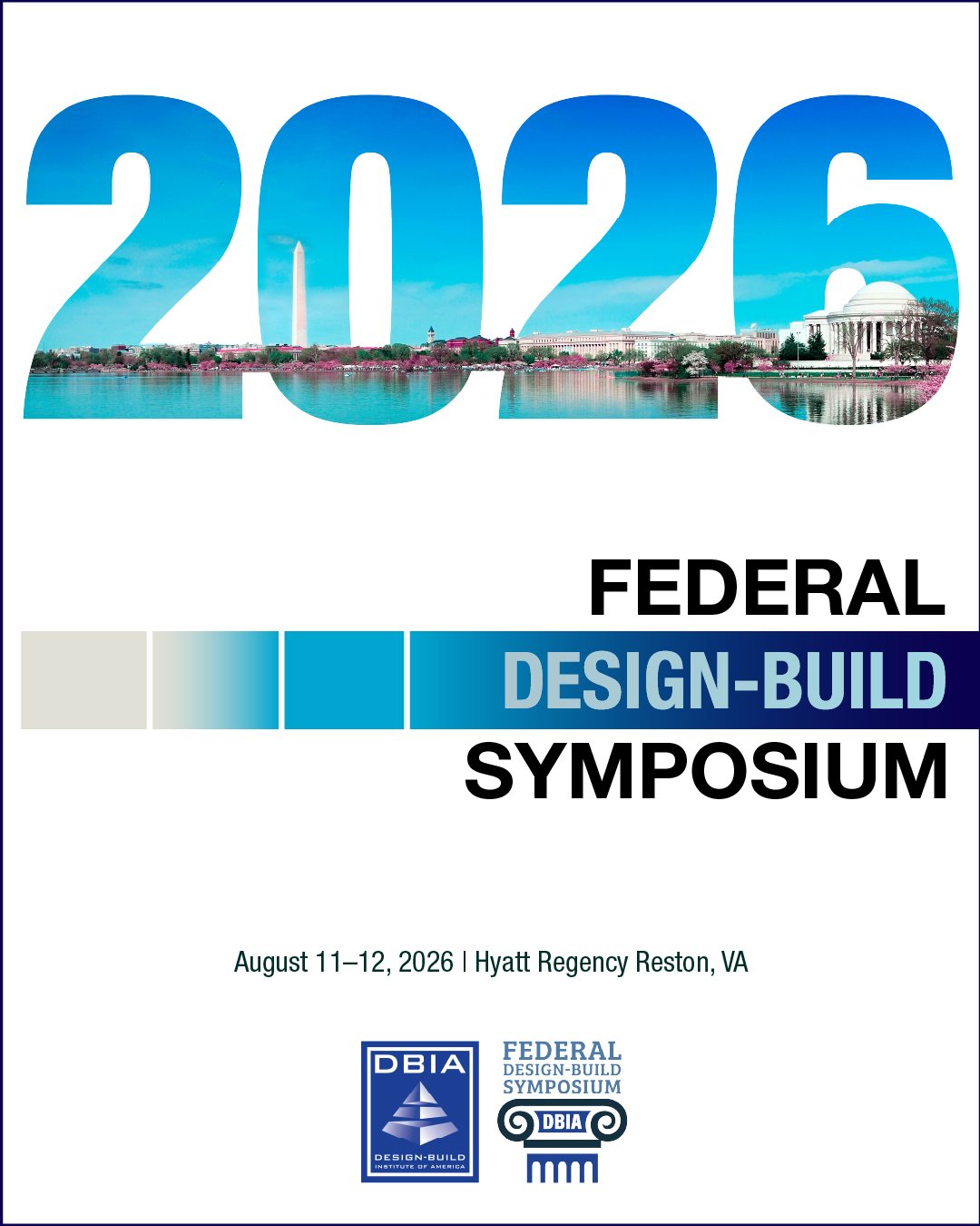 Registration for the 2026 Federal Design-Build Symposium (#DBIAFederal) opens today!

From authorization to implementation, #DBIAFederal is where momentum turns into action.

From Aug. 11-12, 2026, industry leaders and federal agencies are meeting in Reston, VA to network and discuss proven acquisition strategies and see real-world examples of Design-Build Done Right®.

Public and private Owners attend for free. Registration link in bio.