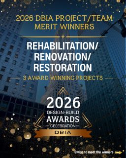 Our 2026 Rehabilitation / Renovation / Restoration winners faced the same problem: aging assets, unknown conditions, and no room to interrupt the people who depend on them. Here’s how #designbuild delivered. 🏆

1️⃣ Great Lakes Water Authority CSO Structural Improvements Project (@glwatermi) | Detroit, MI
Inspections found 2,600+ defects across nine combined sewer overflow facilities. Design-build let the team prioritize repairs by risk and add scope as funding allowed. The result: no unplanned discharges or stormwater bypasses and zero recordable incidents across 43,800 work hours.

2️⃣ NYCHA Brownsville Boiler Plant Replacement (@nychagram) | Brooklyn, NY
Replacing a failing steam plant without disrupting heat or hot water for 5,500 residents. Direct builder-engineer collaboration cut RFI and submittal turnaround to 2 days, versus 14 on traditional NYCHA contracts. The project closed with one Owner-directed change order (comparable projects can see 50+), no claims or disputes, and a finish nearly 7 months early.

3️⃣ CA DGS Resources Building Renovation (@dgscalif) | Sacramento, CA
Once the worst-performing property in California’s state portfolio, now a LEED Platinum workplace for 2,500+ employees. Progressive design-build let the team investigate the building before setting a $436M GMP, which eliminated about two months of schedule uncertainty. Certificate of Occupancy came 67 days early.

🔗 Meet the 2026 Rehabilitation/Renovation/Restoration winners at the link in bio!

GLWA CSO structural improvements project contributors:
- @pmaconsultants
- Pullman, SST, Inc. 
- @wadetrimsocial
- Structural Technologies

NYCHA boiler plant replacement project contributors:
- @aecom 
- Tully-Richards Joint Venture
- Richards Plumbing and Heating Co.
- @imegcorp 
- @gilstonelectric 

Resources Building Renovation project contributors:
- Gilbane-Cypress Construction Management
- @turnerconstructioncompany 
- @acmartininc 
- @hgaarchitects 
- @buehlerengineering
- Redwood Electric
- @southlandindustries
- @glumac_engineers 
- @waltersandwolfinteriors
- @silveradocontractors 
- RSC Engineering, Inc.
- Harris Hoisting

#DBIA #DesignBuildDoneRight #AEC