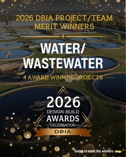 When water infrastructure fails, communities feel it immediately. Our 2026 Water/Wastewater Merit winners took on urgent challenges ranging from emergency drinking water restoration to major system upgrades. Here's how #designbuild delivered. 🏆
1️⃣ James River Crossing (JRX) | Newport News, VA
Design-build collaboration enabled the longest installation of large-diameter HDPE pipe in the world, reduced project costs by nearly $15 million and minimized marine construction risks through an innovative drilling approach.
2️⃣Mobile Turbidity Reduction System – Hurricane Helene Emergency Response | Asheville, NC
Through integrated design-build delivery, the system was constructed in just 23 days and began delivering clarified water within 42 days, reducing turbidity from more than 100 NTU to approximately 1.5 NTU and helping restore reliable drinking water during a regional emergency.
3️⃣ Rehabilitation of Potomac Interceptor Manhole 31 | Washington, DC
As @dc.water's first Progressive Design-Build project, the team developed an innovative “in-the-dry” construction approach and incorporated steel slip-lining when conditions proved worse than expected, avoiding continuous bypass pumping, reducing overflow risk to the Potomac River and finishing four months early and $1 million under bud
4️⃣ @tampabay.water Desalination Intake Pump Station – Phase II | Gibsonton, FL
The collaborative design-build team delivered a new intake pump station capable of supplying 50 million gallons of seawater per day, completed the work in just 18 months, stayed on budget and recorded zero safety incidents.
🔗 Meet the 2026 Water/Wastewater winners at the link in bio!
James River Crossing (JRX) project contributors:
@aecom
@garneyconst
@dewberryatwork
@huxted_trenchless
@seawardmarinecorp
@michaelbakerinternational
Mobile Turbidity Reduction System project contributors:
@cdmsmith
Manhole 31 project contributors:
@rambollgroup
@ullimanschutte
@brownandcaldwell
@combrocontracting
@stocksgcllc
@midwest_mole
Tampa Bay pump station project contributors:
@black_veatch
Archer Western Construction, LLC (@walshconstructiongroup)
@wadetrimsocial
#Water #Wastewater