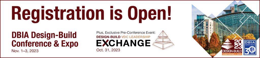 Advertisement for DBIA Design-Build Conference & Expo Nov. 1-3