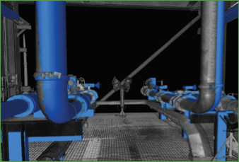 Digital rendering of pipes