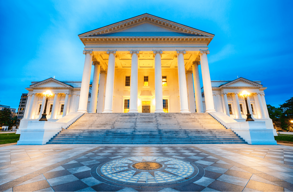 Virginia State Capitol in Richmond 
